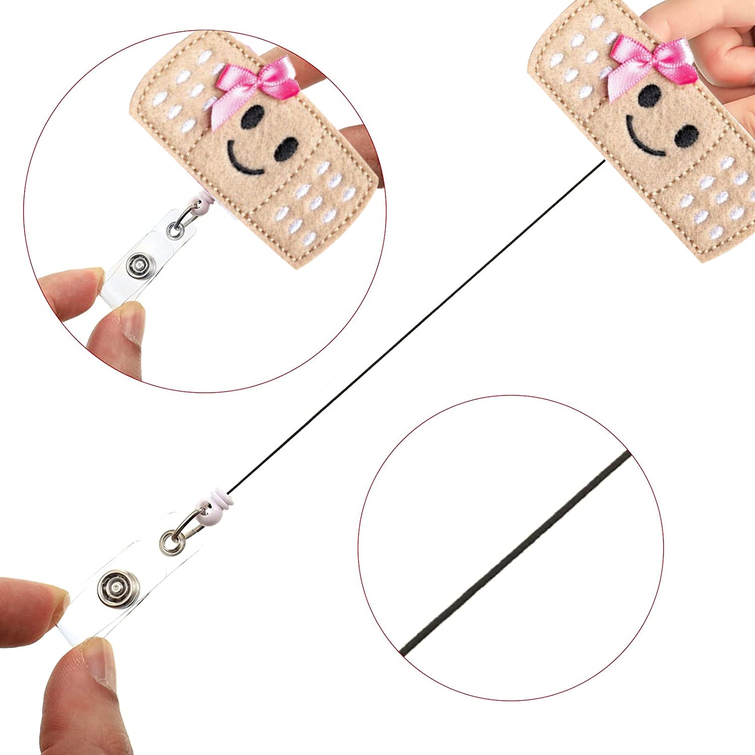 Retractable Badge Holder Clips for Professionals