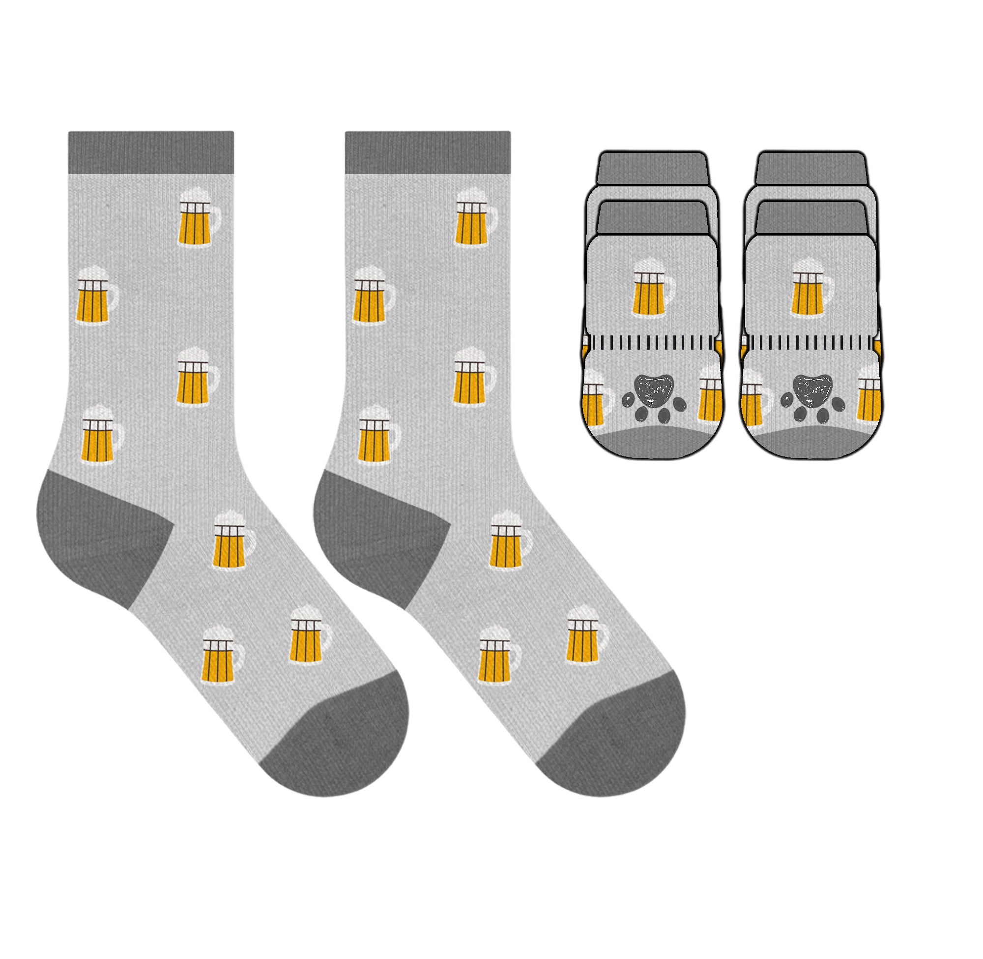 Matching Pet And Owner Fun Socks - One Size