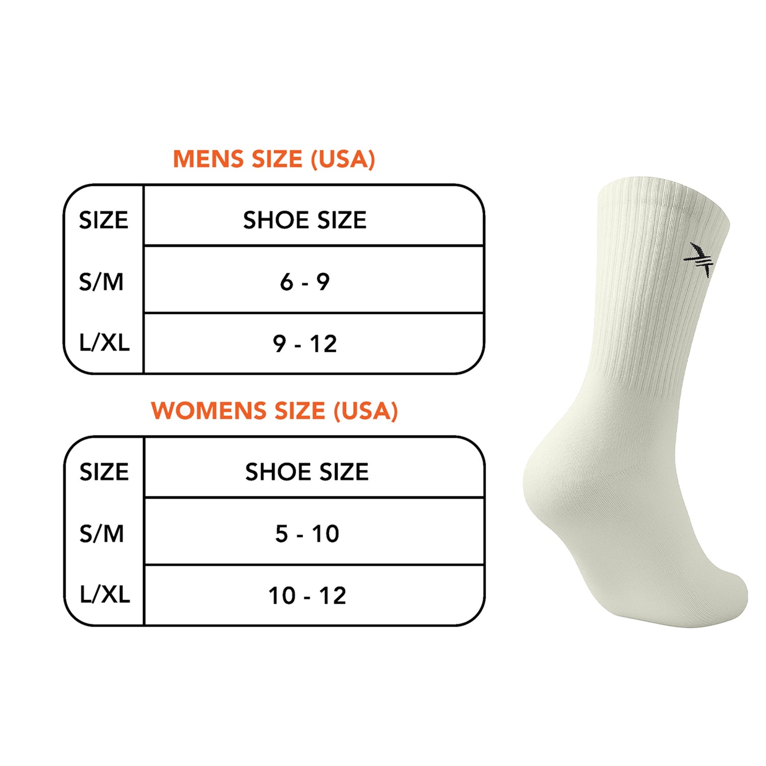 6-Pairs: Dri-tech Everyday Wear Crew Length Socks