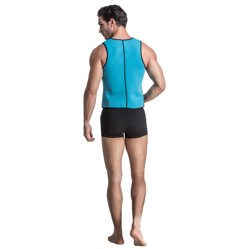 Men's Reversible Neoprene Slimming Sports Shirt