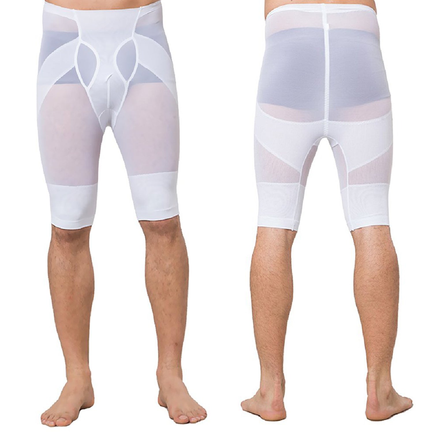 Men's Mesh Slimming Body Shaper Compression Shapewear underwear