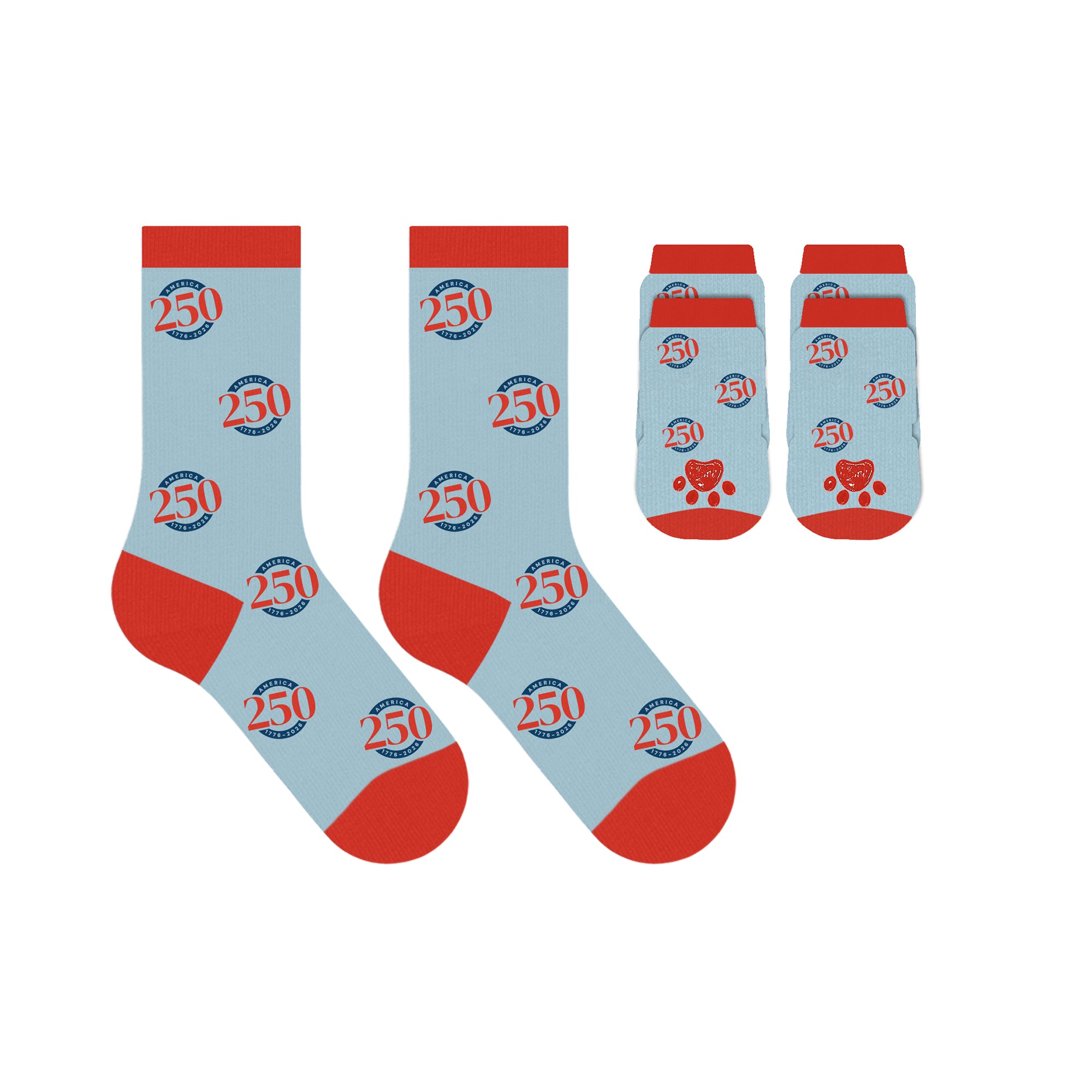 Matching Pet And Owner Fun Socks - One Size