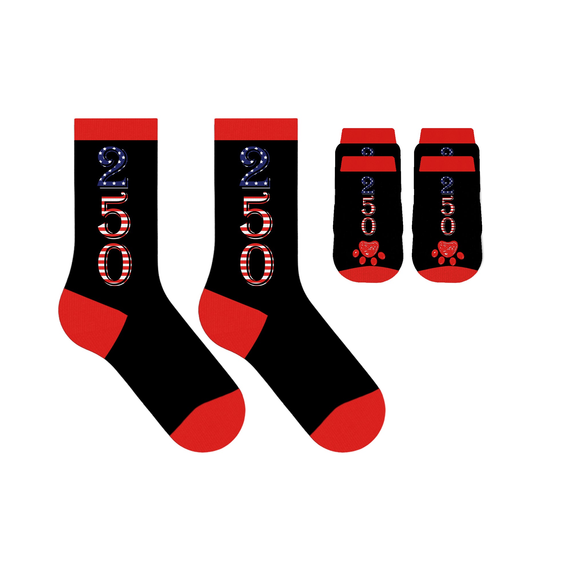 Matching Pet And Owner Fun Socks - One Size