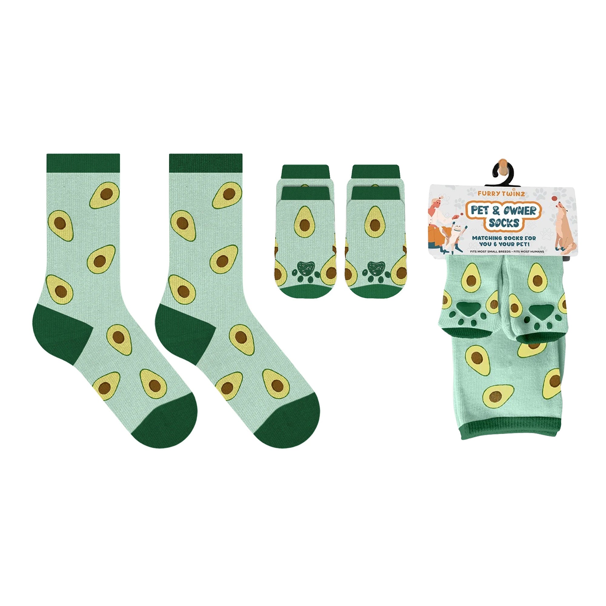 Matching Pet And Owner Fun Socks - One Size