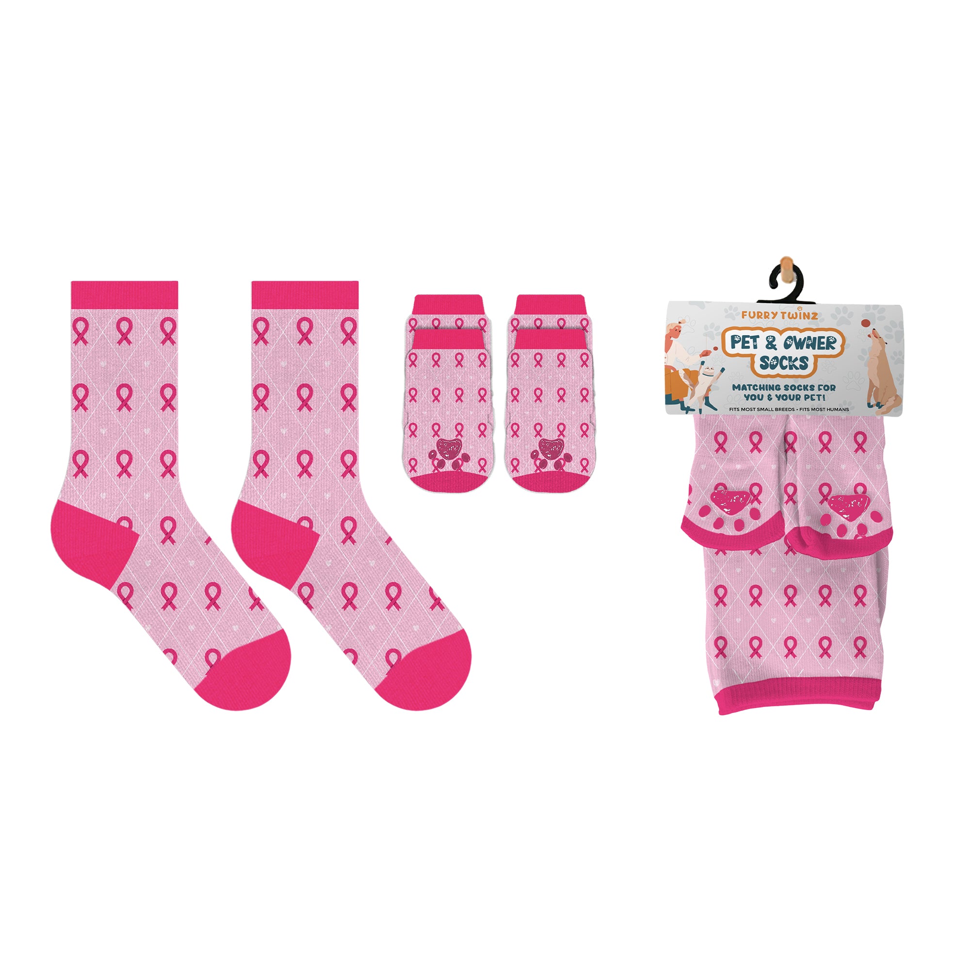 Matching Pet And Owner Fun Socks - One Size