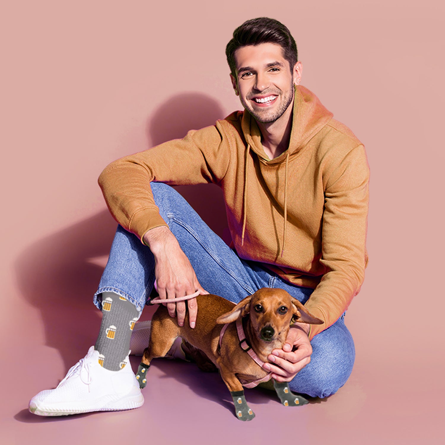 Matching Pet And Owner Fun Socks - One Size