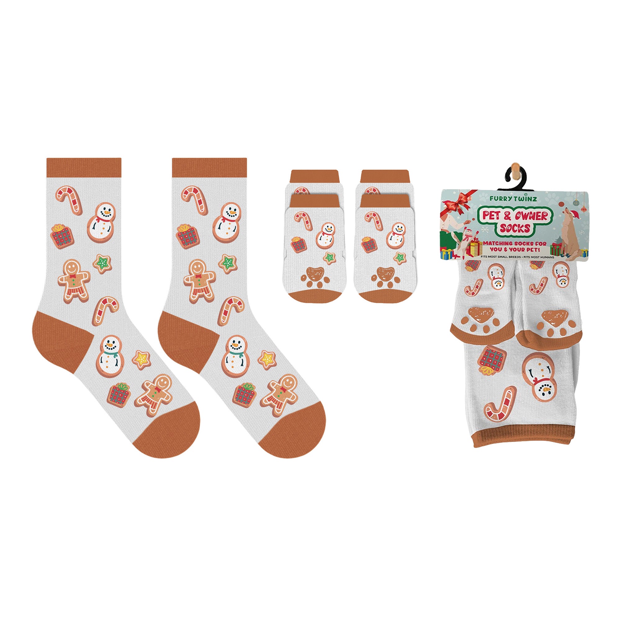 Matching Pet And Owner Fun Socks - One Size