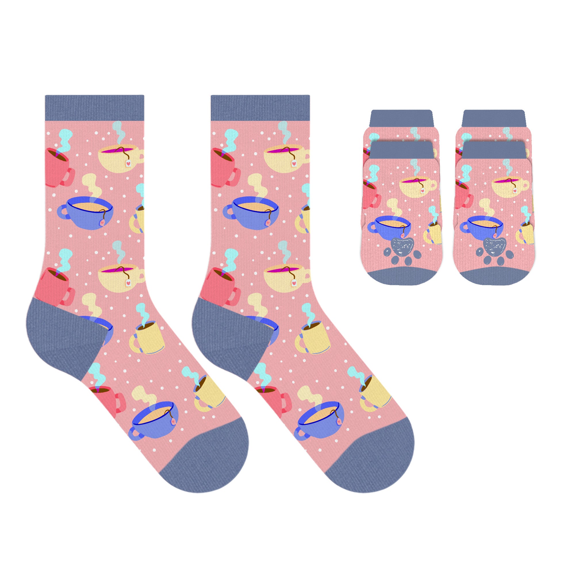 Matching Pet And Owner Fun Socks - One Size