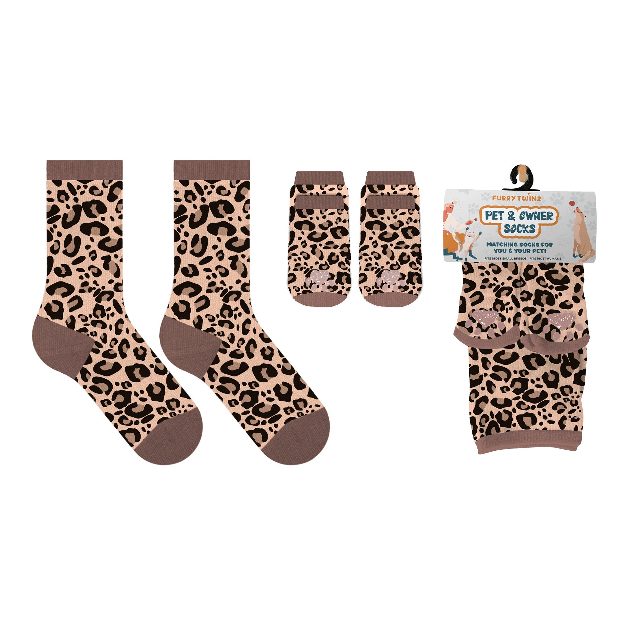 Matching Pet And Owner Fun Socks - One Size