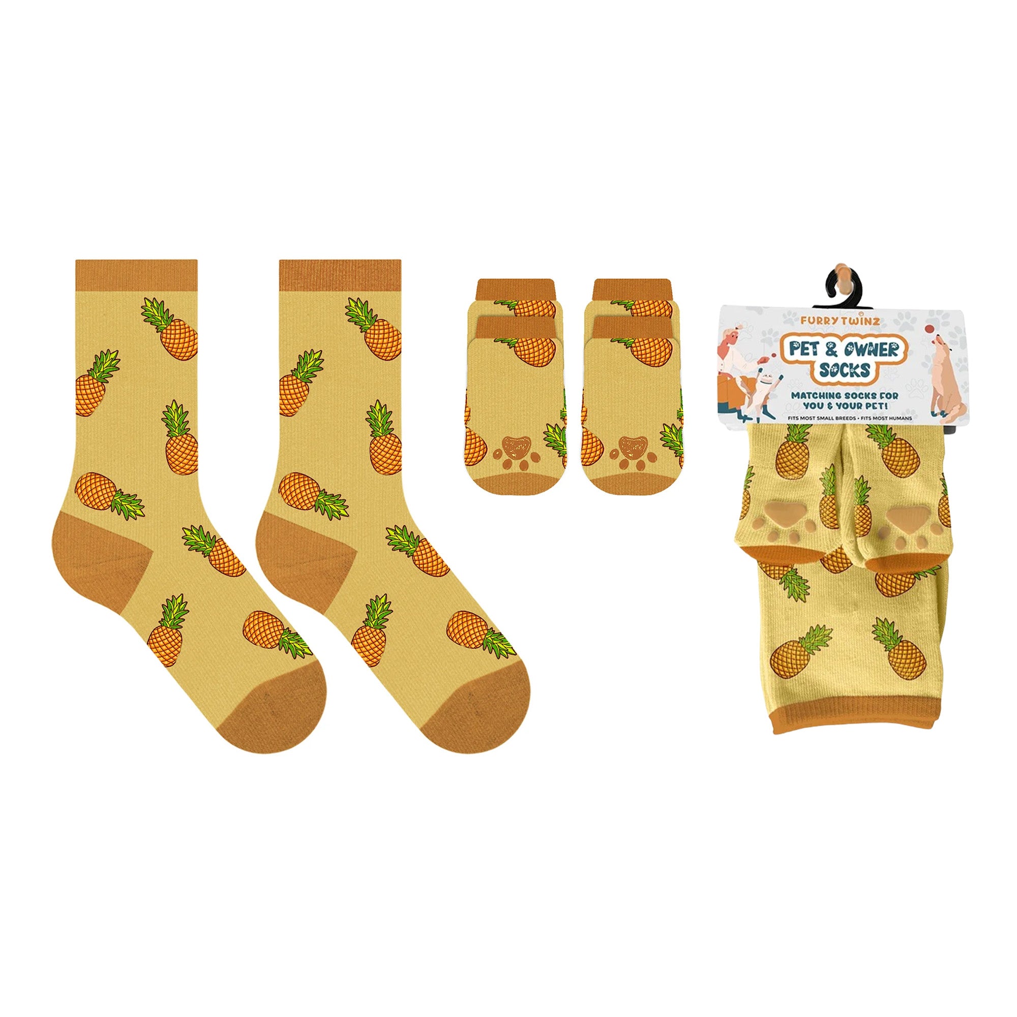 Matching Pet And Owner Fun Socks - One Size