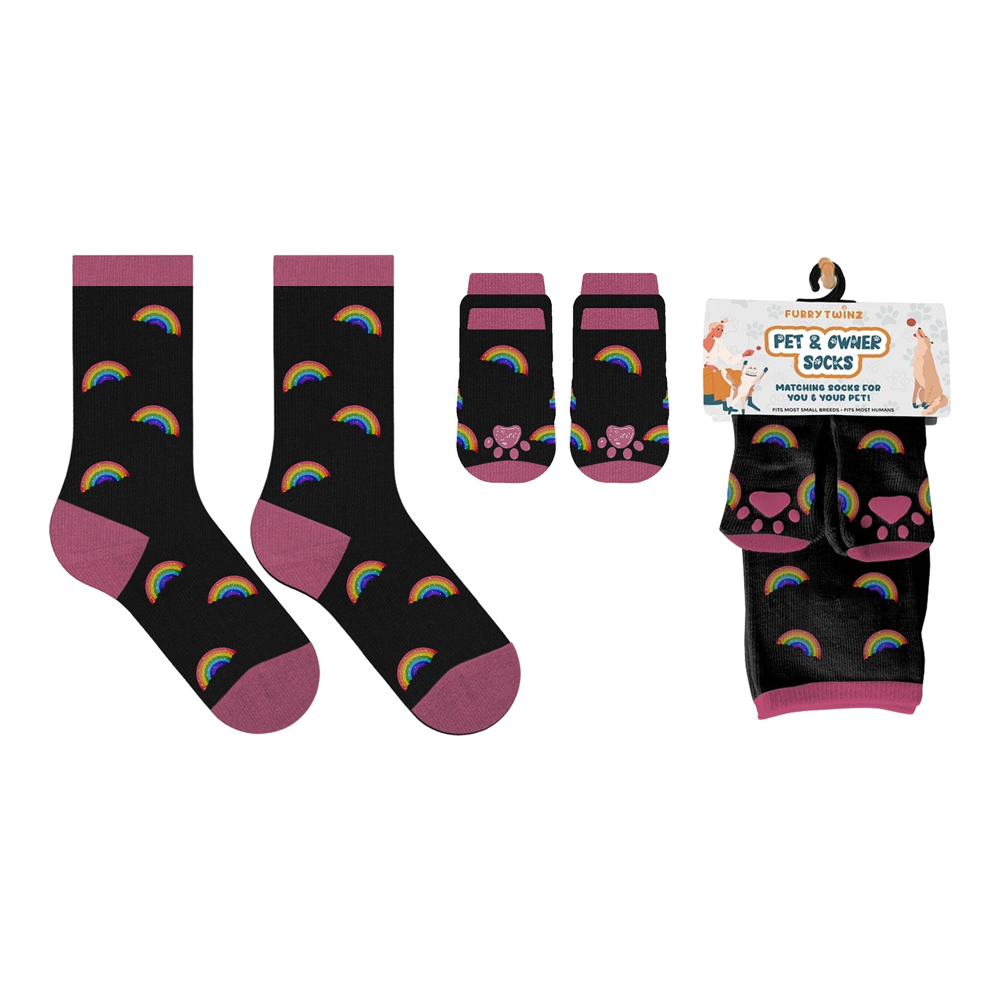 Matching Pet And Owner Fun Socks - One Size