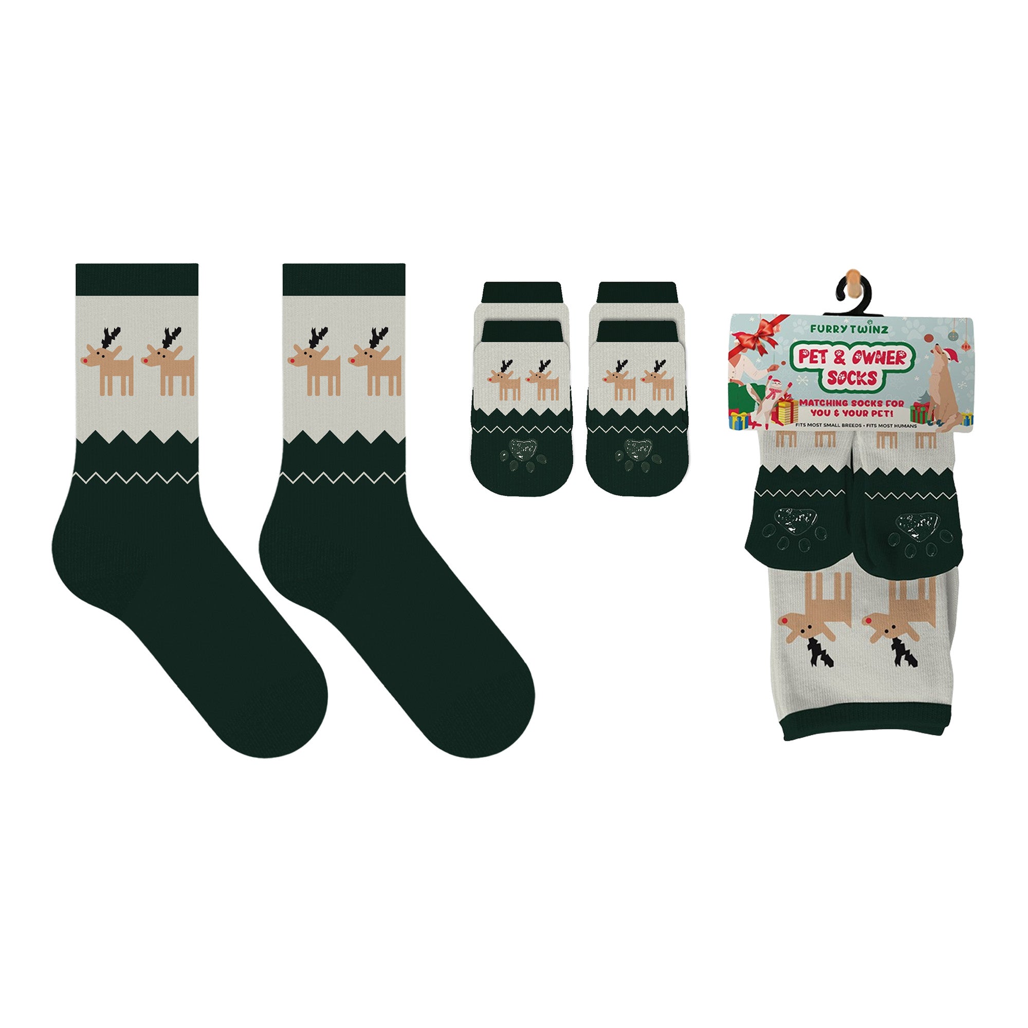 Matching Pet And Owner Fun Socks - One Size