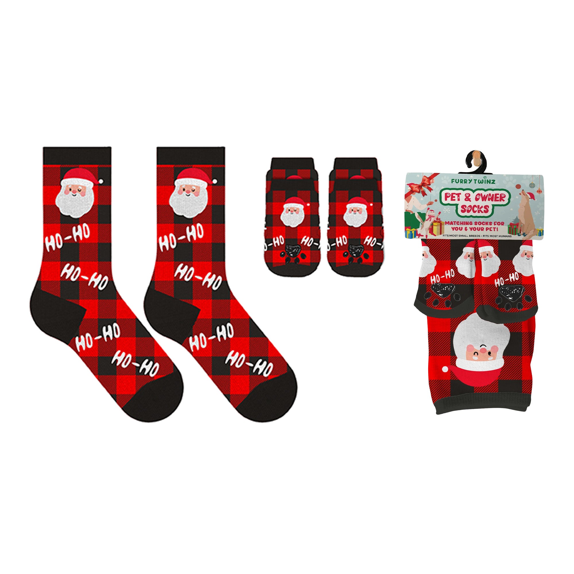 Matching Pet And Owner Fun Socks - One Size