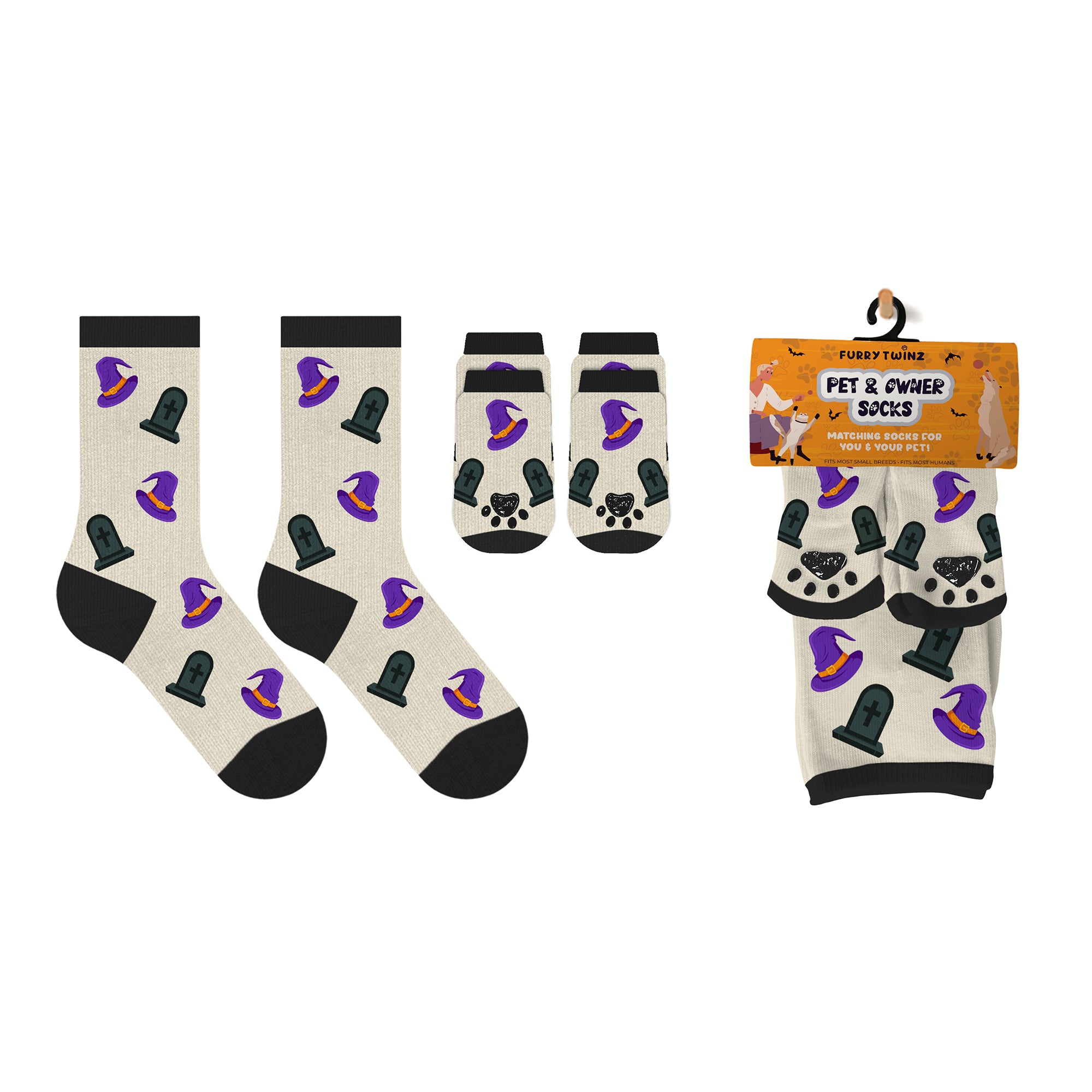 Matching Pet And Owner Fun Socks - One Size
