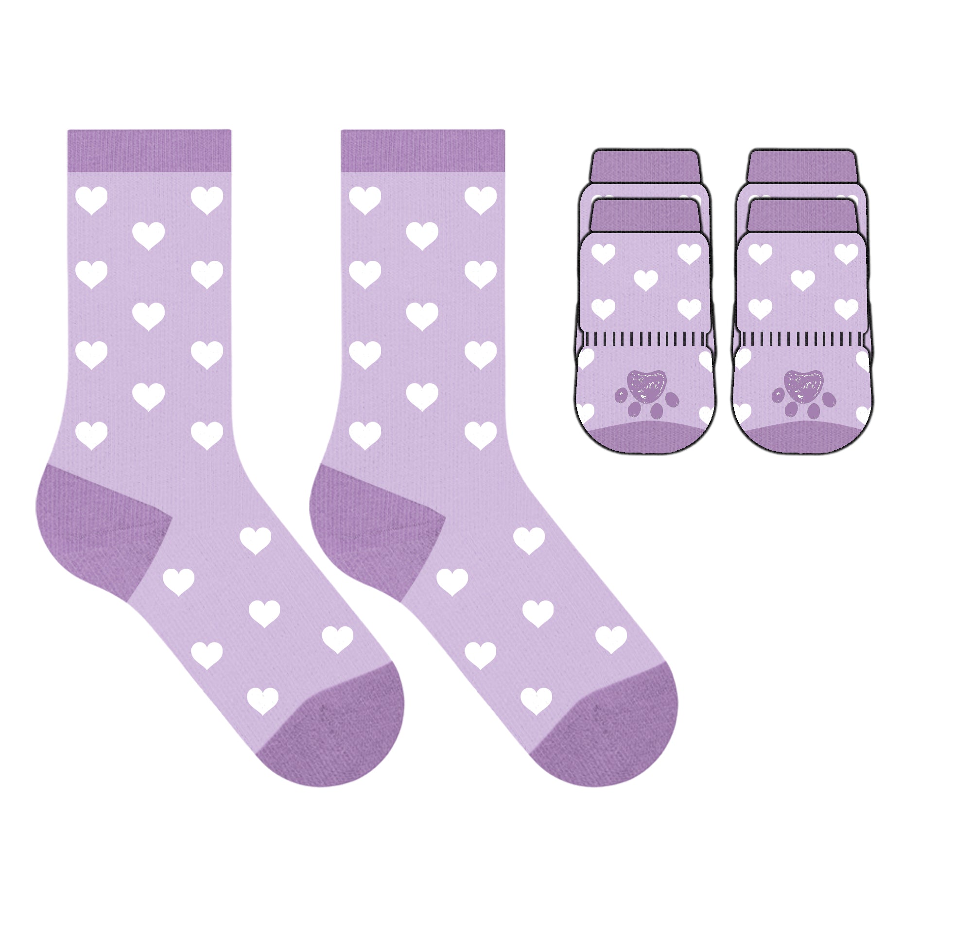 Matching Pet And Owner Fun Socks - One Size