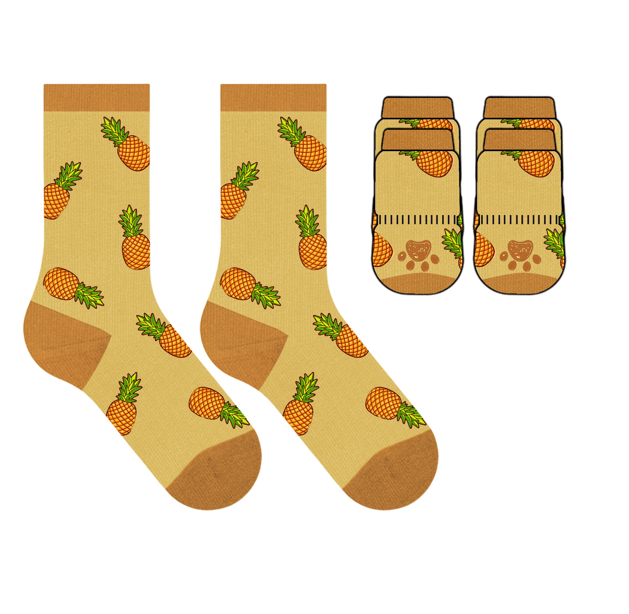 Matching Pet And Owner Fun Socks - One Size