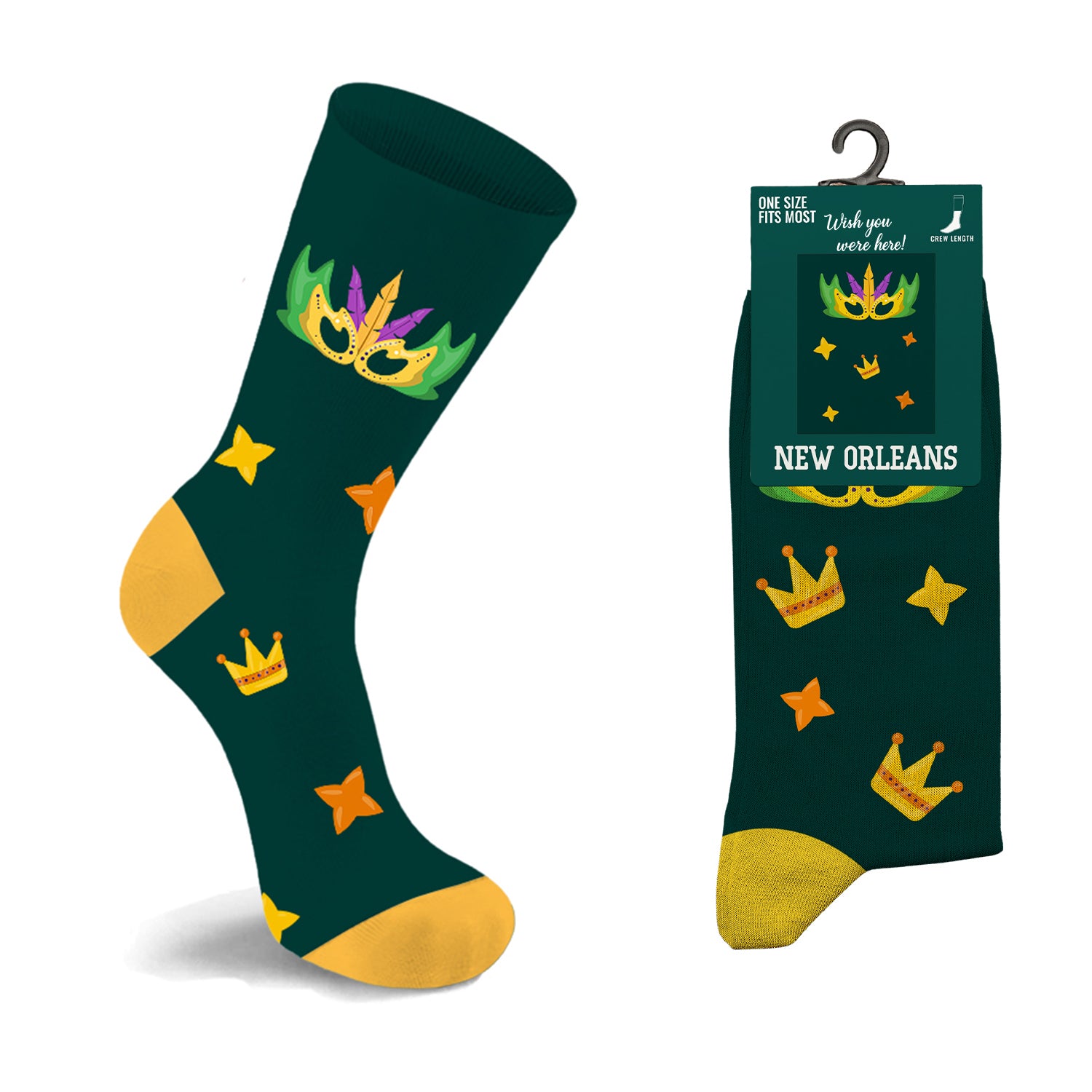 Unisex Cotton City Theme Socks – Comfortable Breathable Everyday Dress Socks