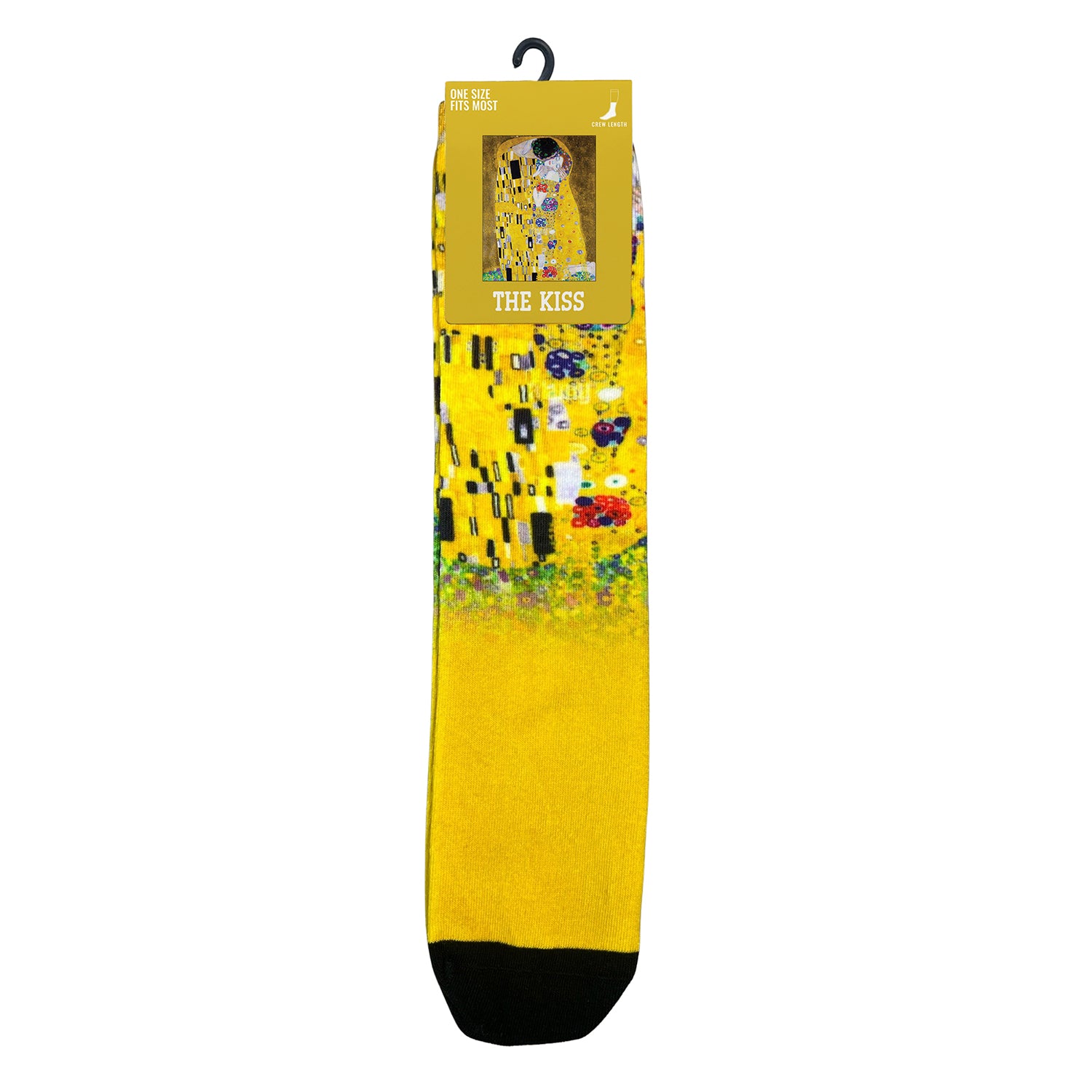 Crew Length Art Inspired Cotton Blend Socks for Men & Women