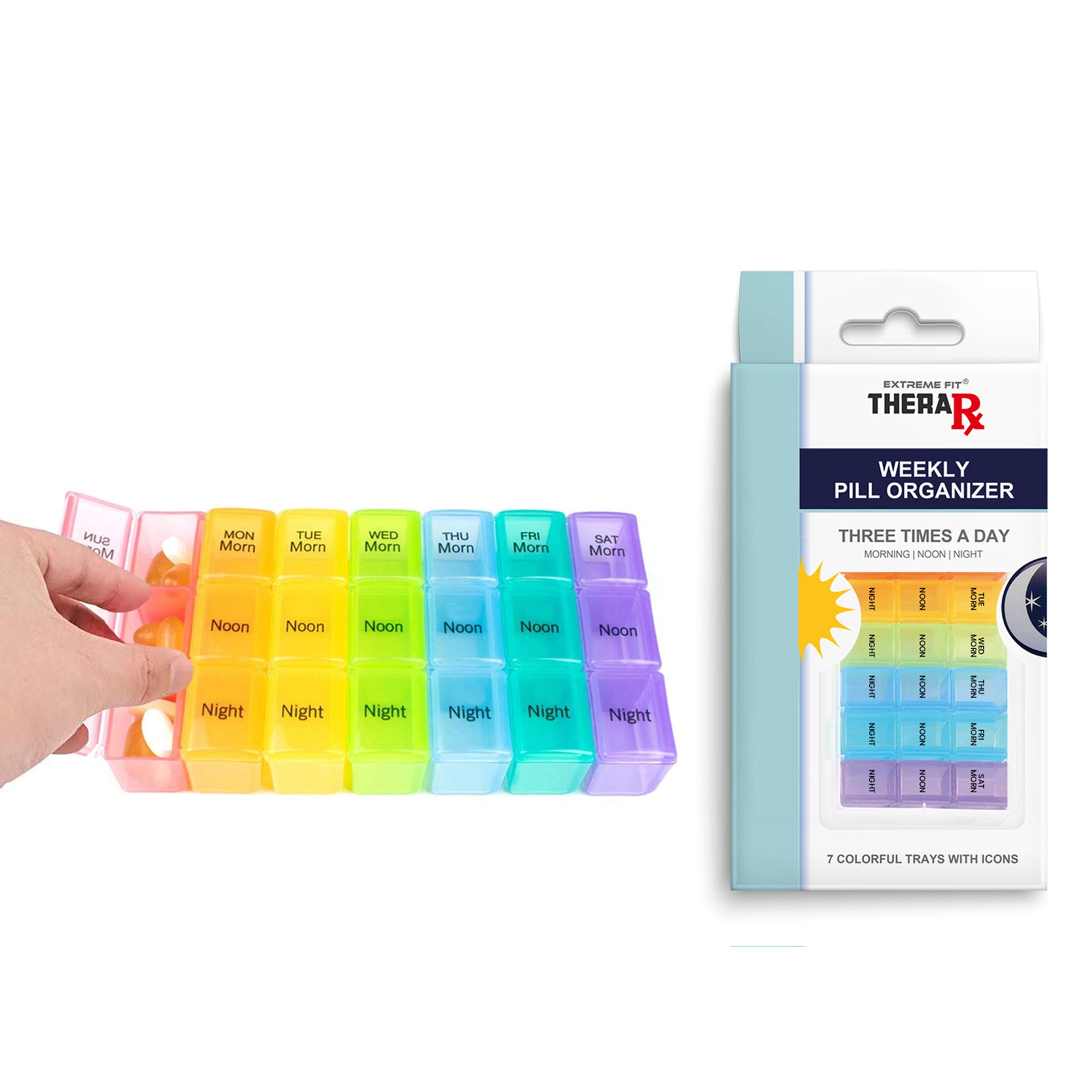 Thera Rx Weekly Pill Organizer