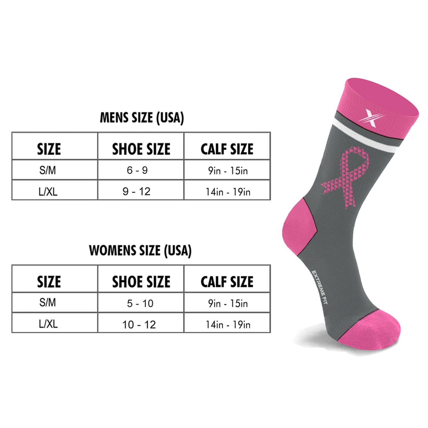 Extreme Fit - BCA CREW LENGTH SOCKS (6-PAIRS) - CREW-LENGTH