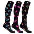 Extreme Fit - NEON COMPRESSION SOCKS (3-PAIRS) - KNEE-LENGTH