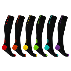 Extreme Fit - EVERYDAY ESSENTIALS SOCKS (6-PAIRS) - KNEE-LENGTH