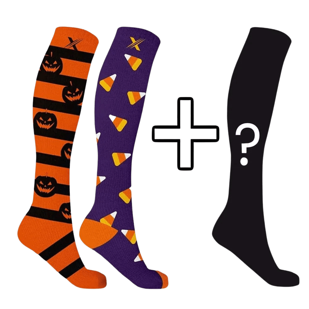 Extreme Fit - HALLOWEEN SOCKS - BUY 2 GET 1 MYSTERY SOCK FREE - KNEE-LENGTH