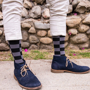 Extreme Fit - MEN'S STARTER COMPRESSION SOCKS // BLACK (3-PAIRS) - KNEE-LENGTH