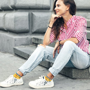 Extreme Fit - MEDICAL PRINTS NURSE INSPIRED ANKLE LENGTH COMPRESSION SOCKS (6-PAIRS) - ANKLE-LENGTH