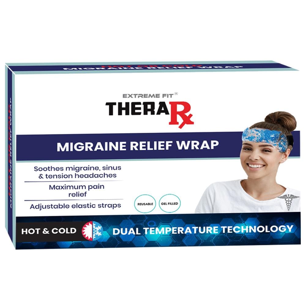 TheraRx Migraine Relief Wrap, Hot & Cold TheraRx Migraine Relief Wrap, Hot & Cold