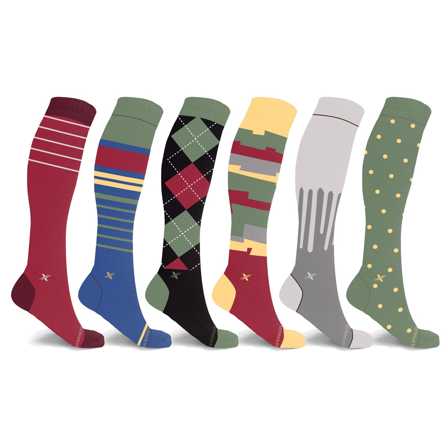 Novelty Collection Socks (6-Pairs)