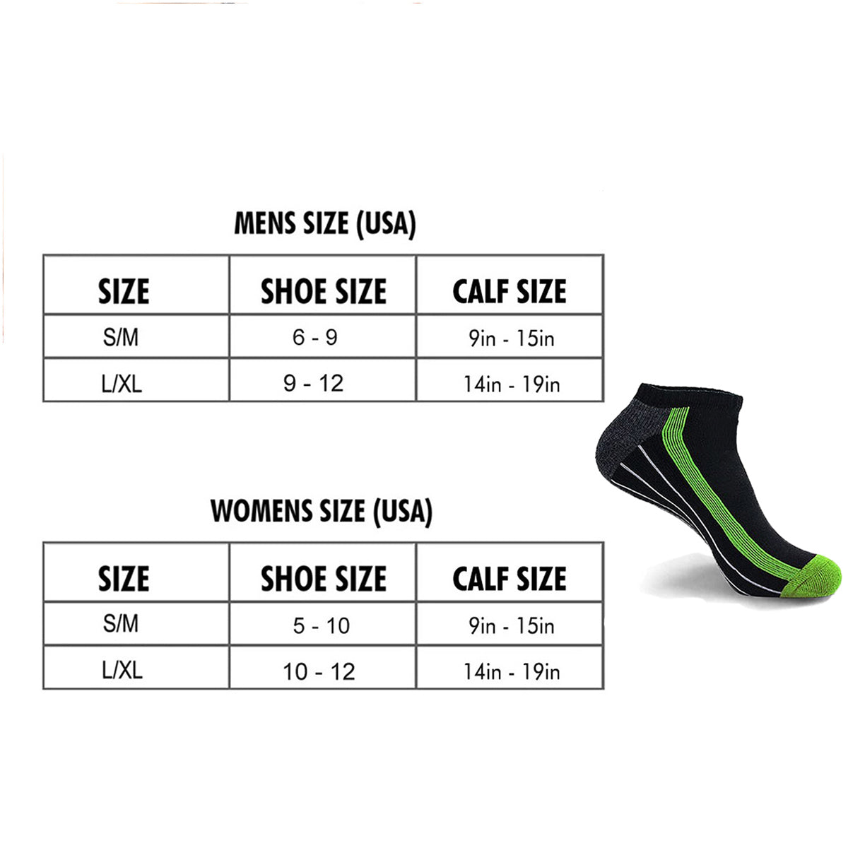 Active-Performance Cushioned Ankle-Length Running Socks (6-Pairs)