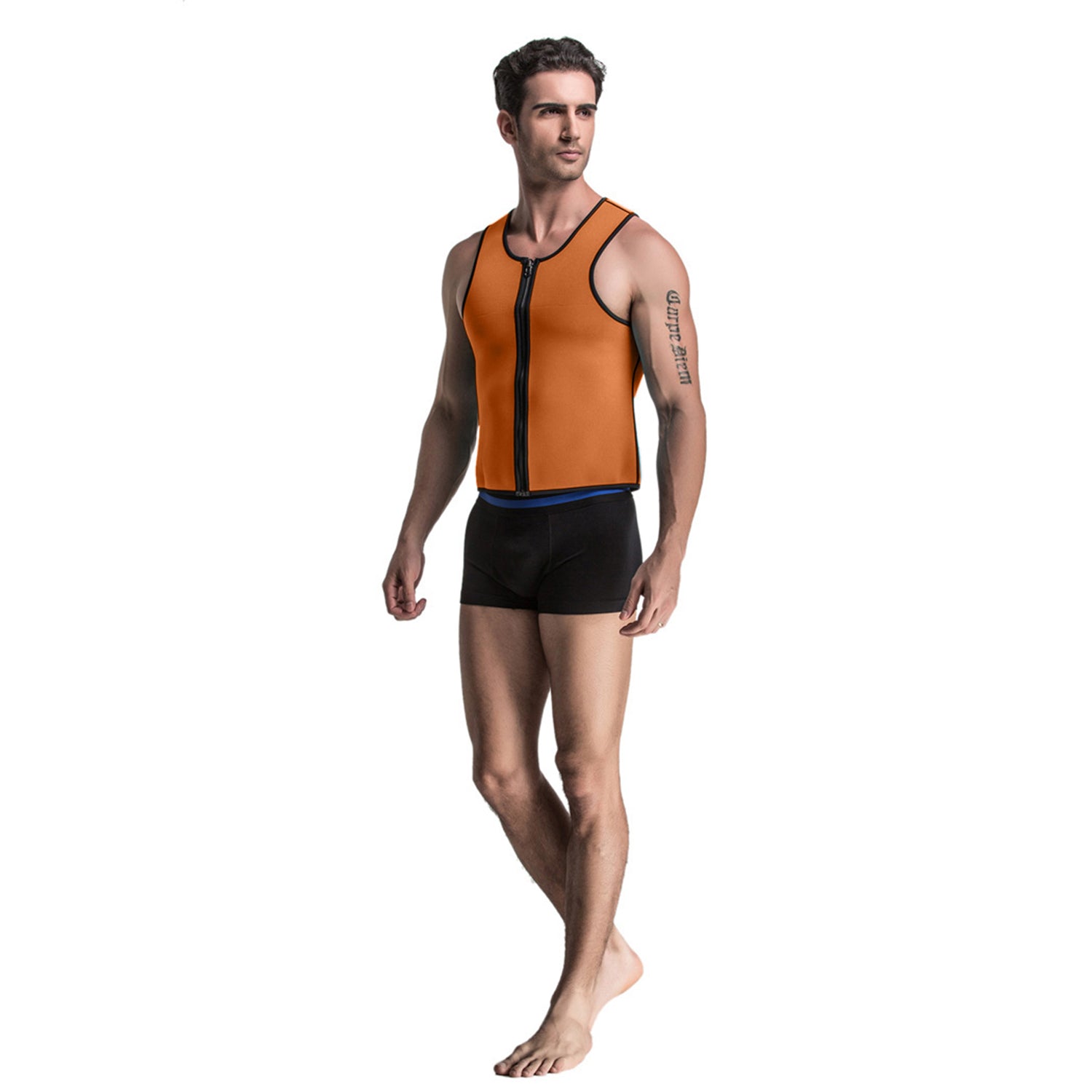 Men’s Reversible Neoprene Slimming Sports Vest