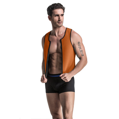 Men’s Reversible Neoprene Slimming Sports Vest