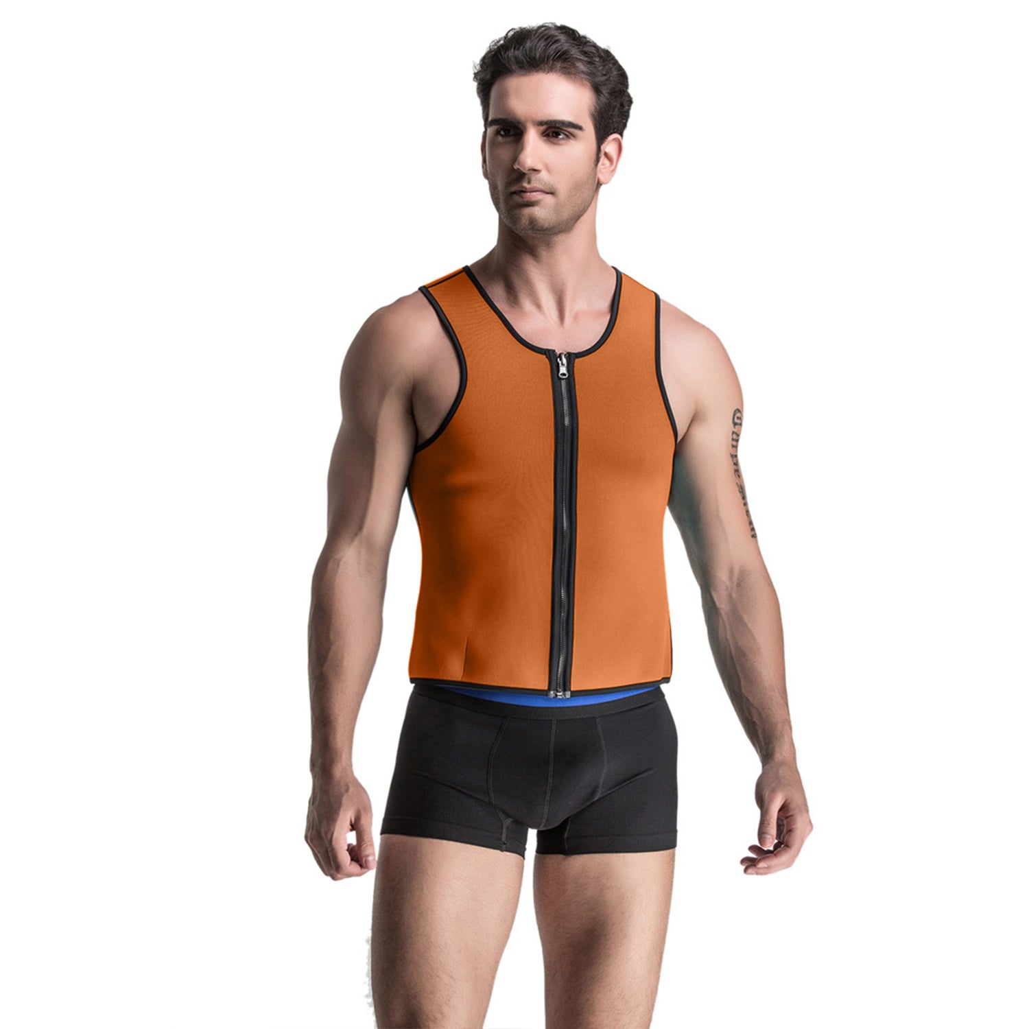 Men’s Reversible Neoprene Slimming Sports Vest