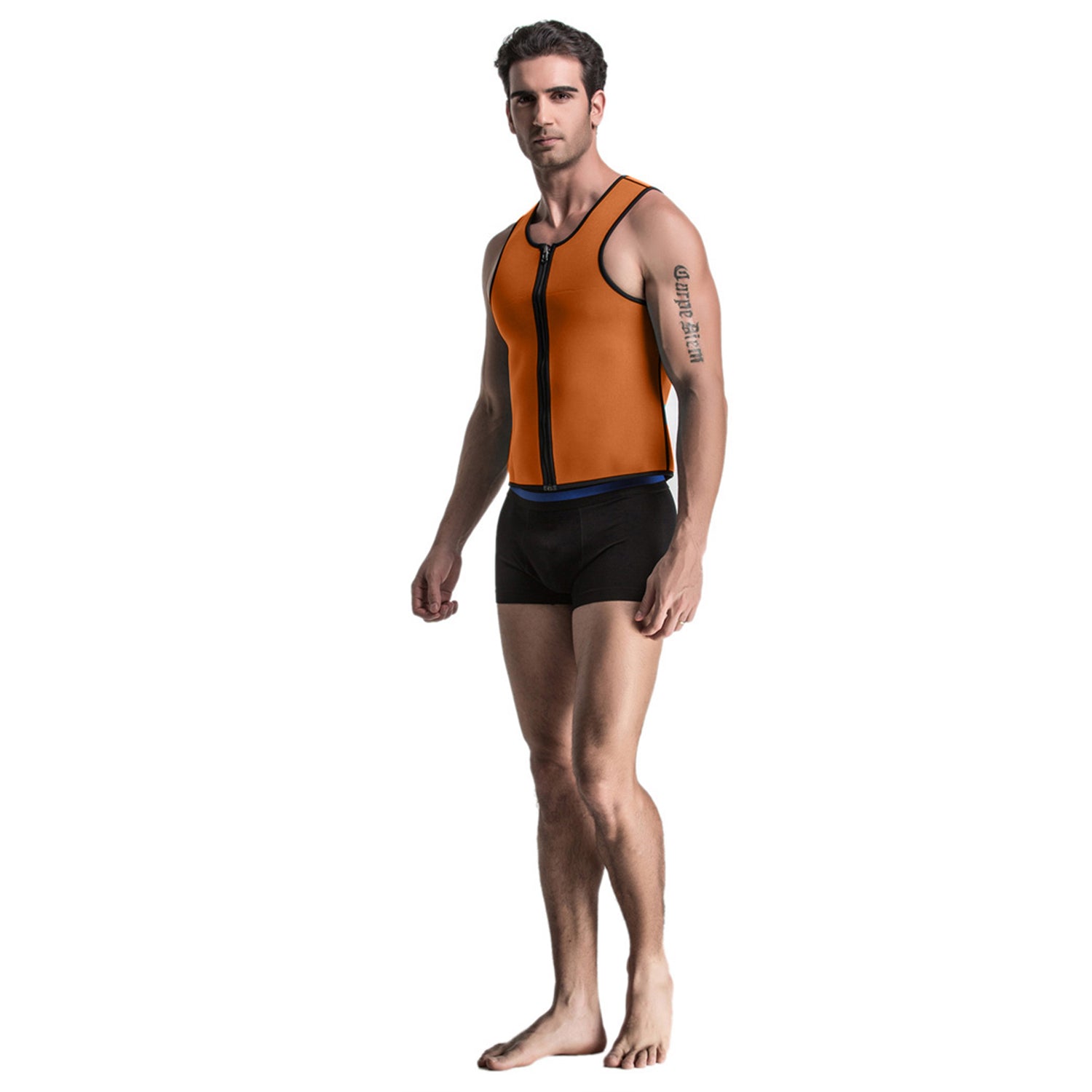 Men’s Reversible Neoprene Slimming Sports Vest