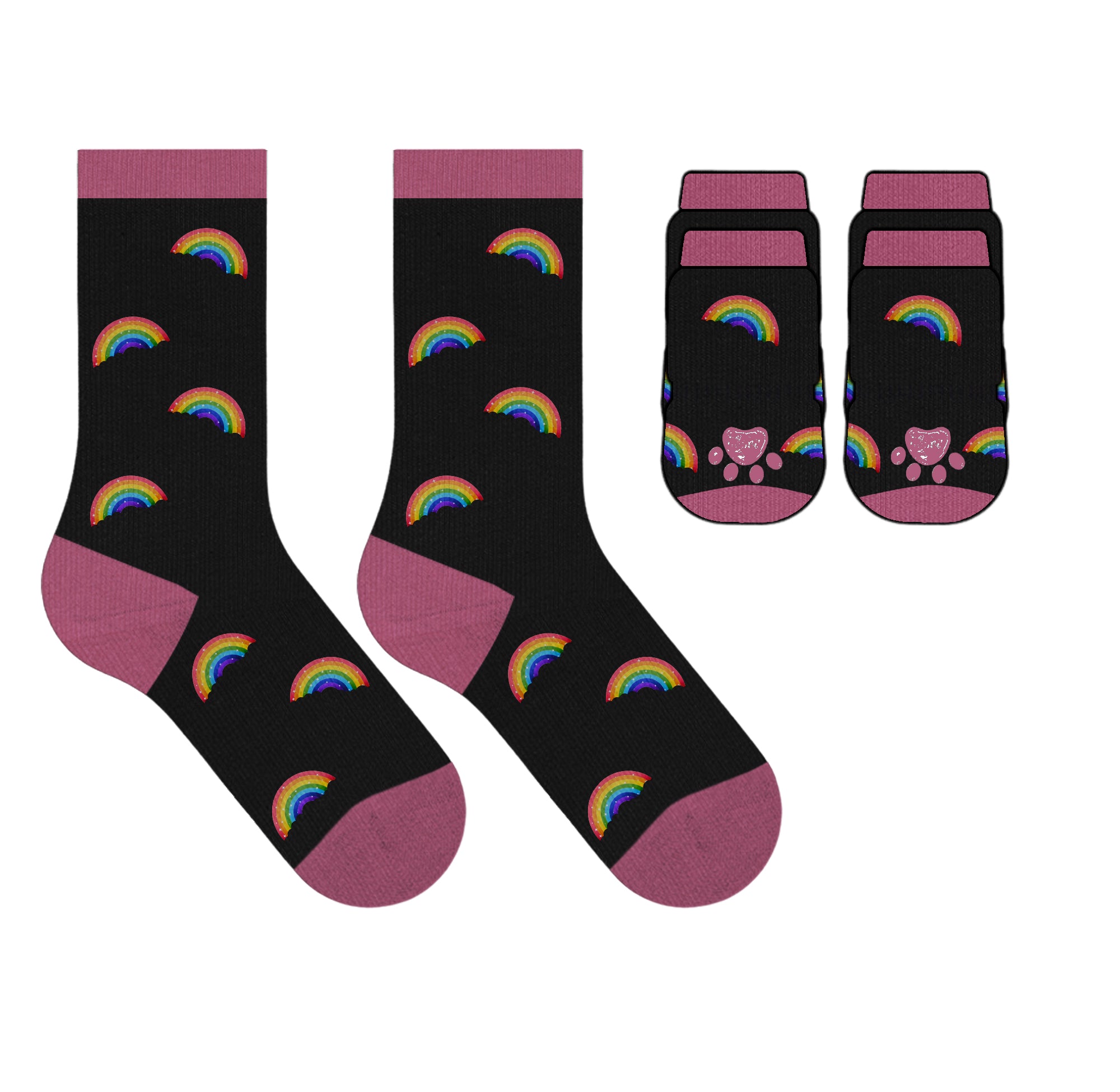Matching Pet And Owner Fun Socks - One Size