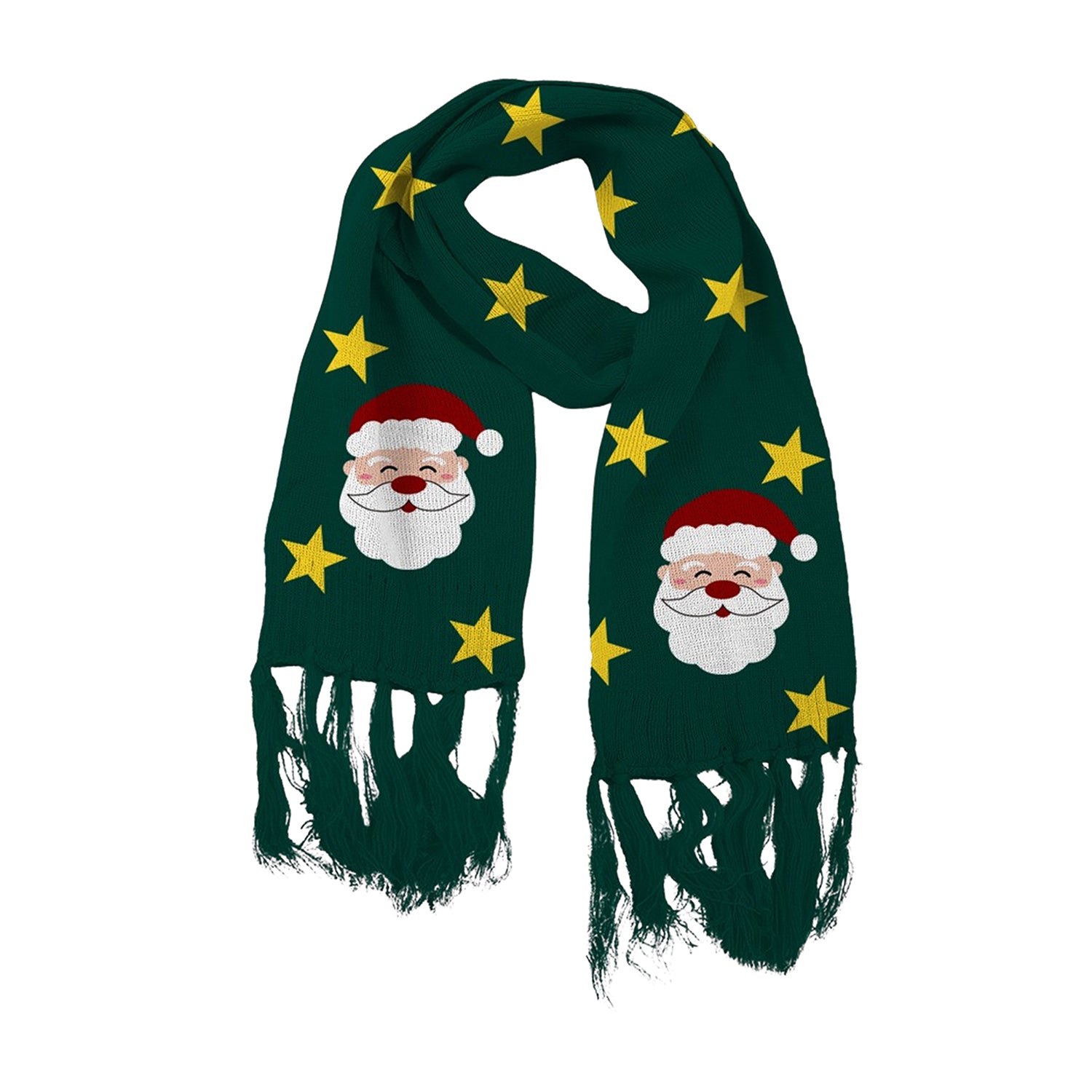Soft and Warm Holiday Light Up Knit Scarf with 6 Bright LED Lights