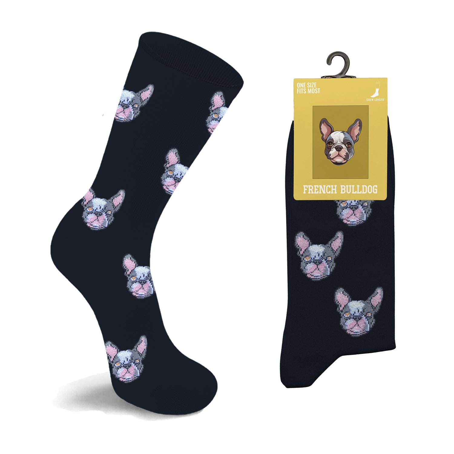 Dog Breed Crew Socks for Women and Men – Comfortable Cotton Blend