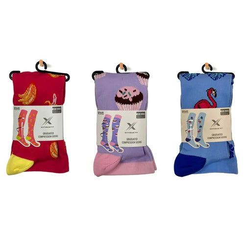 Picnic Day Compression Socks (3-Pairs)