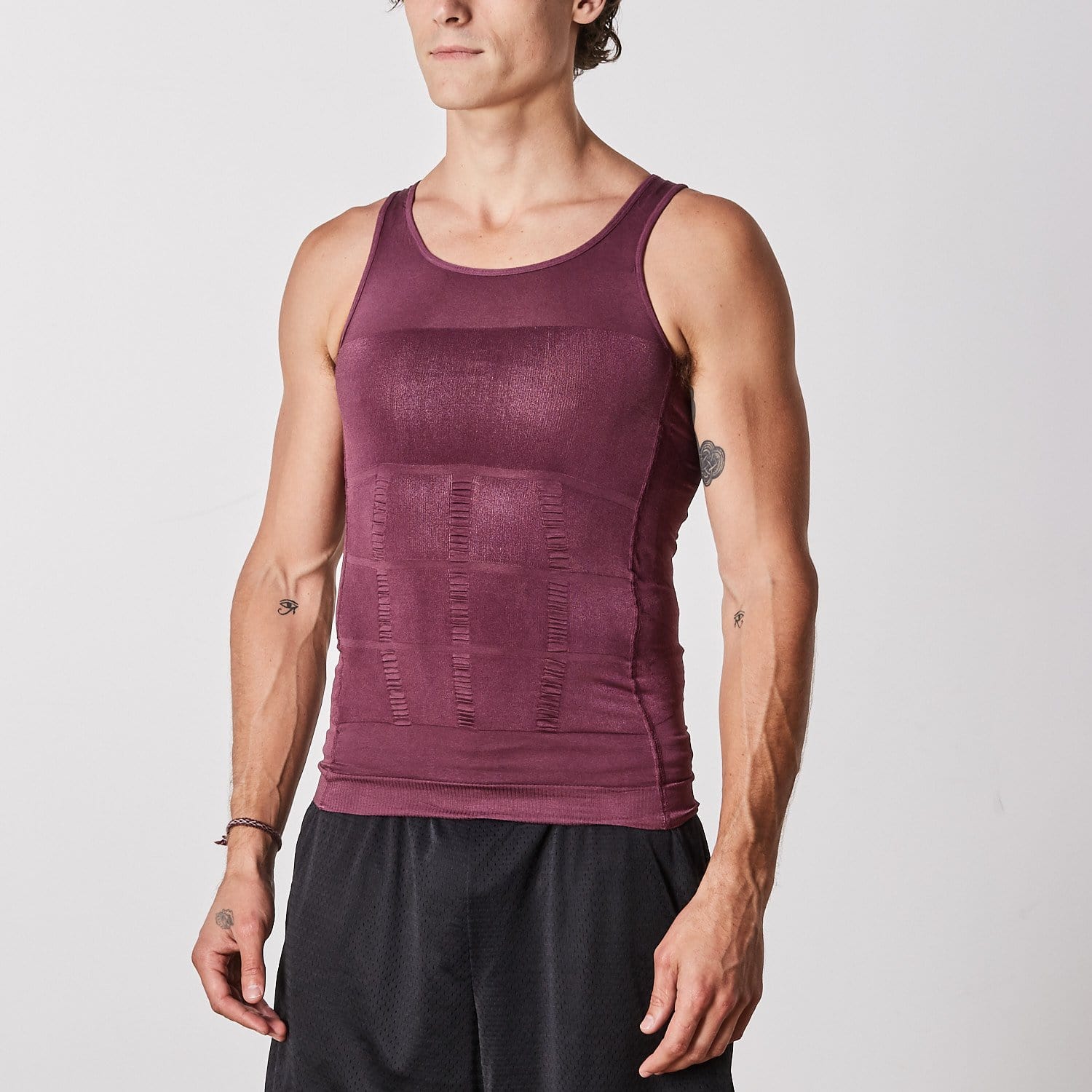 SecondSkin Men's Shaper Cooling T-Shirt Compression Vest Slimming