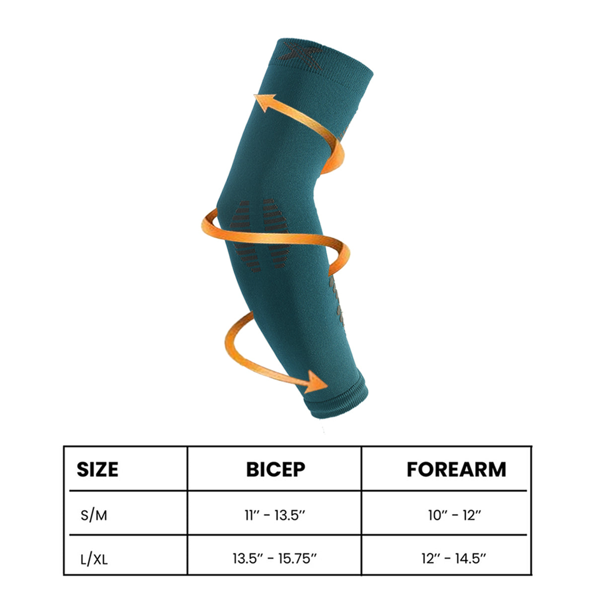 Targeted Compression Elbow Arm Sleeves