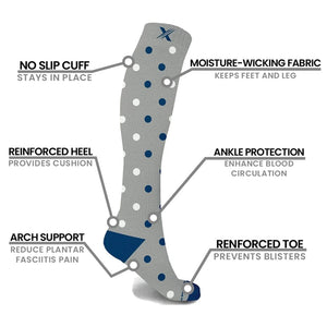Extreme Fit - OFFICE HERO COMPRESSION SOCKS (3-PAIRS) - KNEE-LENGTH