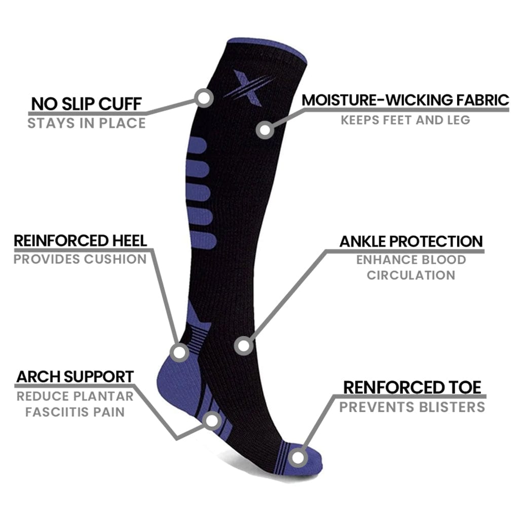 Nexus Compression Socks (6-Pairs)