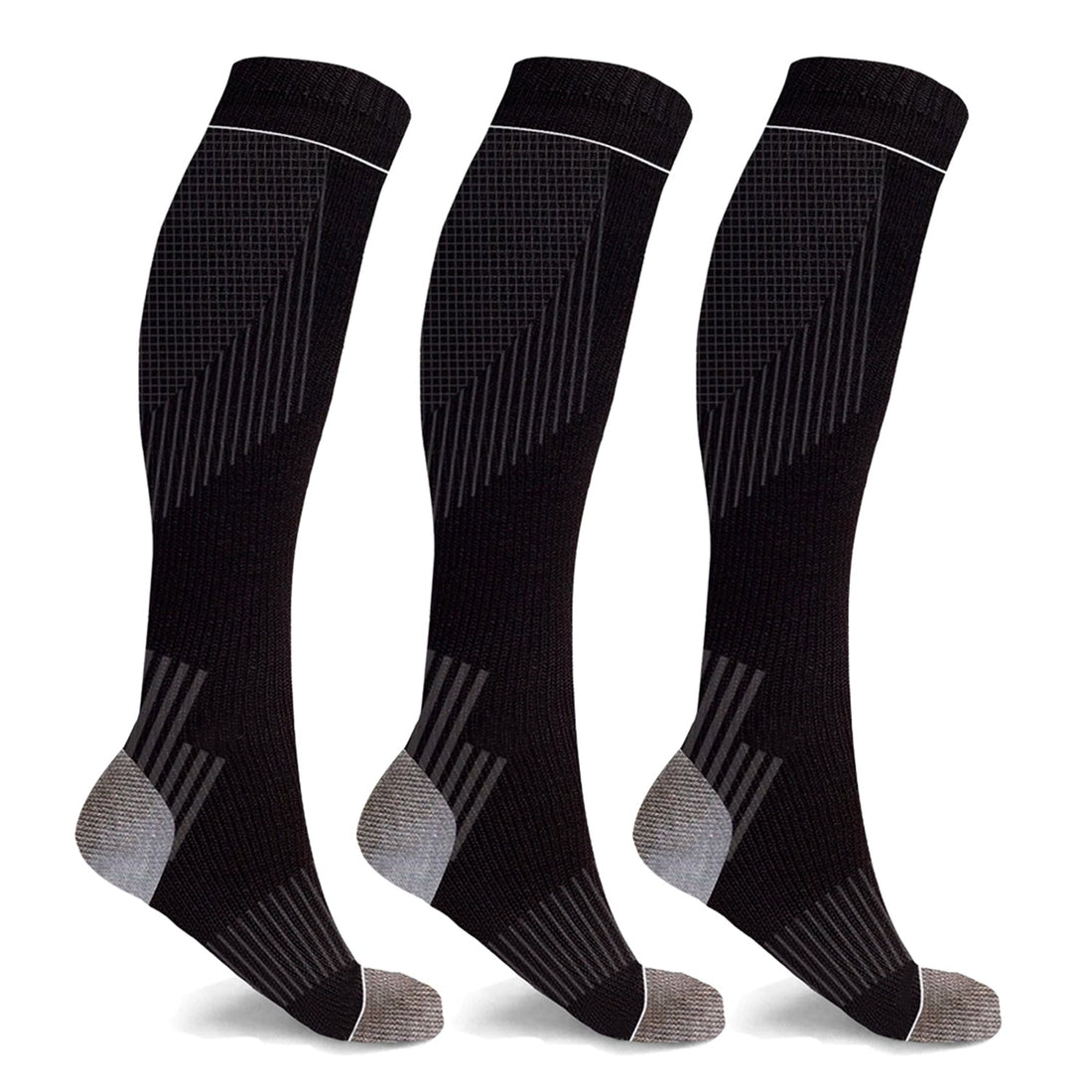 Copper-Infused Targeted Socks (3-Pairs)