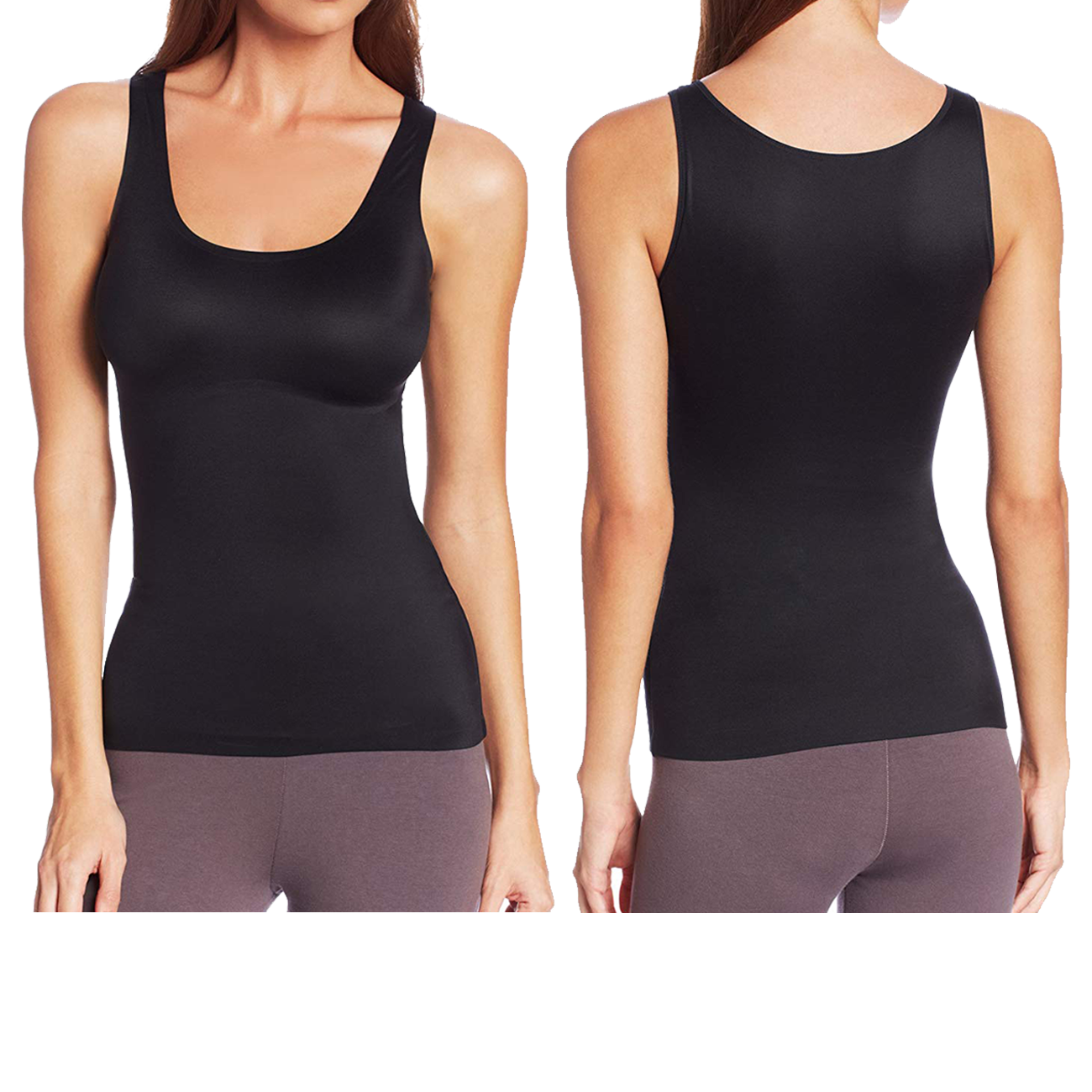 Beautyko USA Performance Enhancing Compression Tank Tops Black Size M Lot  of 3