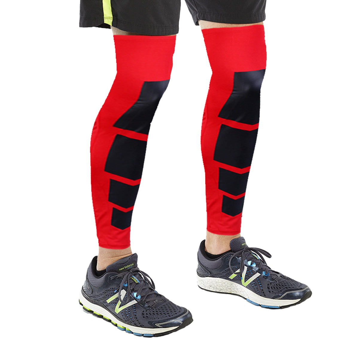 Full-Length Knee and Calf Compression Sleeves