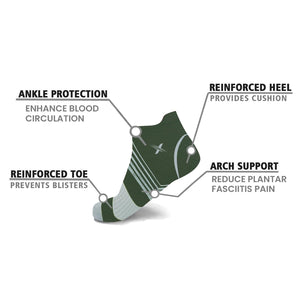 Extreme Fit - FALL INSPIRED ANKLE SOCKS (3-PACK ASSORTED) - ANKLE-LENGTH