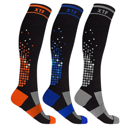 Up To 74% Off on (3 Pairs) Compression Socks S