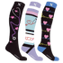 Extreme Fit - LOVE & CARE COMPRESSION SOCKS (3-PAIRS) - KNEE-LENGTH